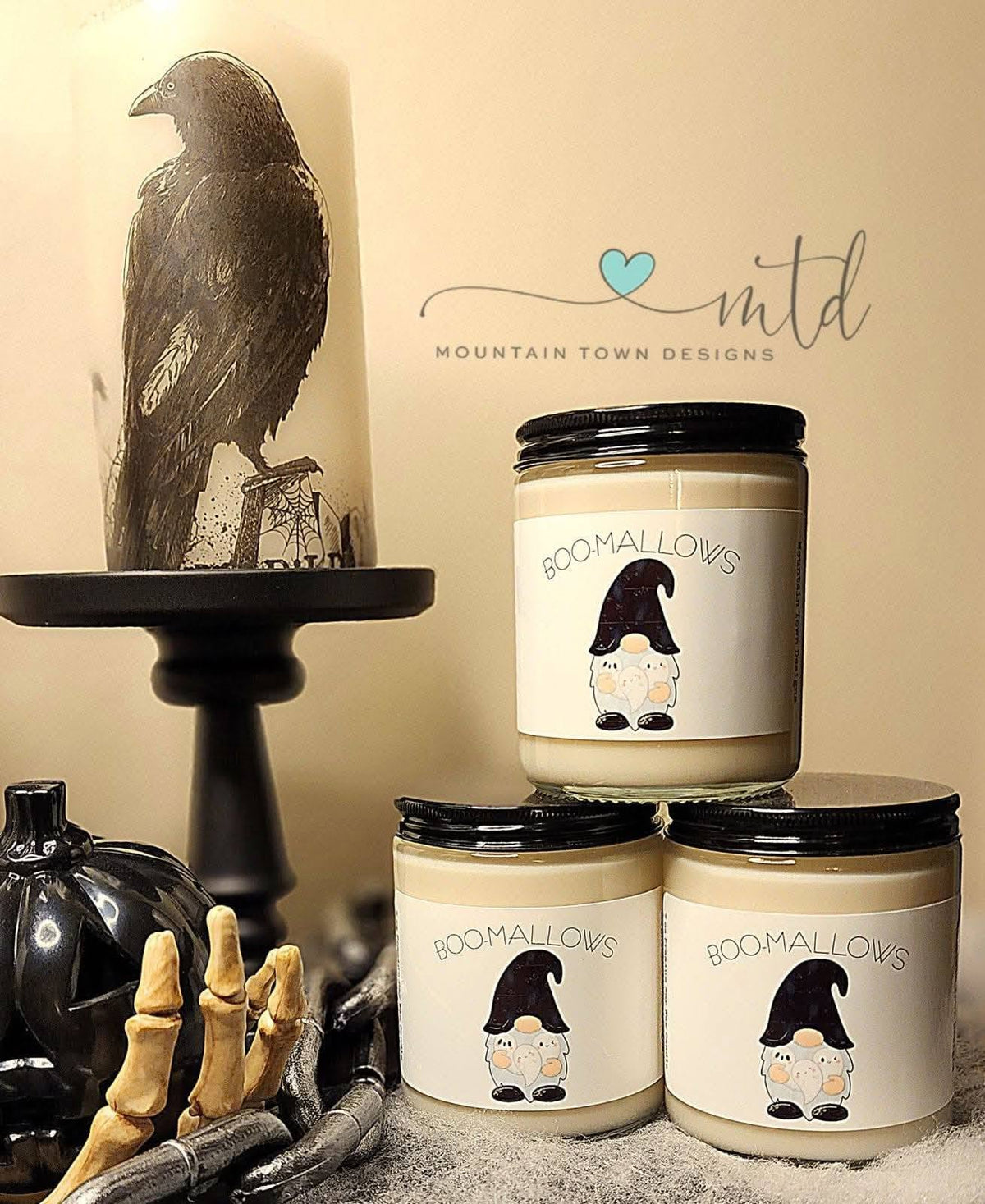 BooMallows 7oz Soy Wax Candle