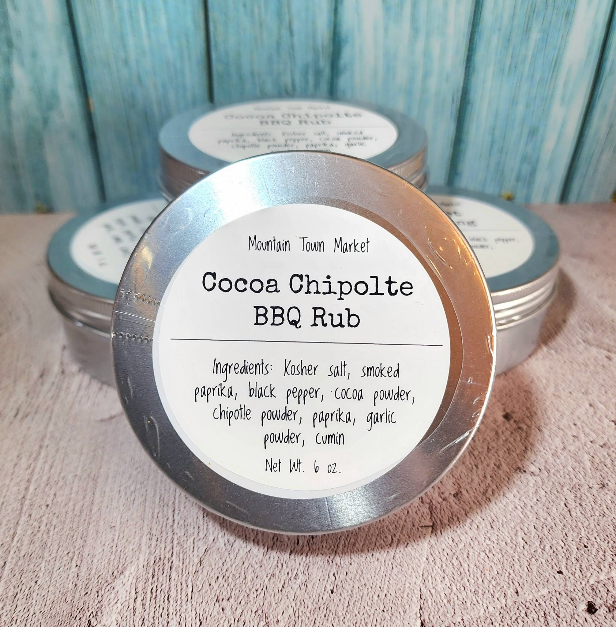 Cocoa Chipolte BBQ Rub
