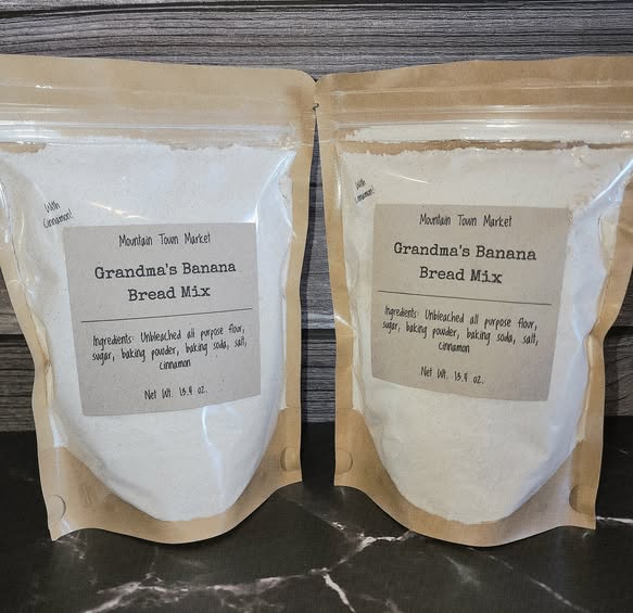 Grandma's Banana Bread Mix WITH Cinnamon