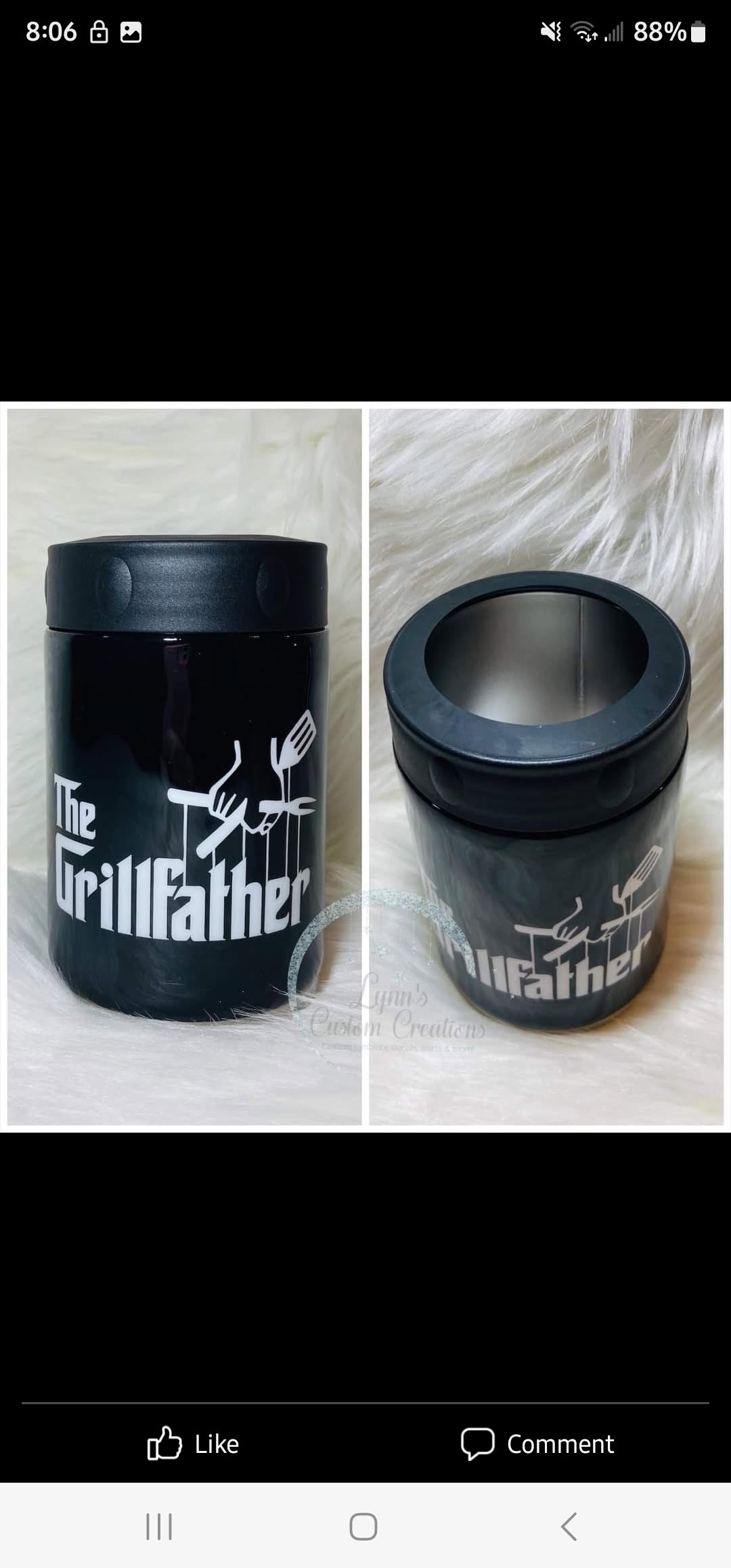 The Grillfather Handmade Stainless Steel Can Cooler