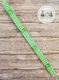 John Deere Laynard with Silver Hardware