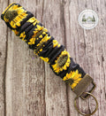 Black Small Scrunch Keychain