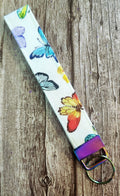 Butterfly Keychain Wristlet