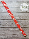 Cola Laynard with Silver Hardware