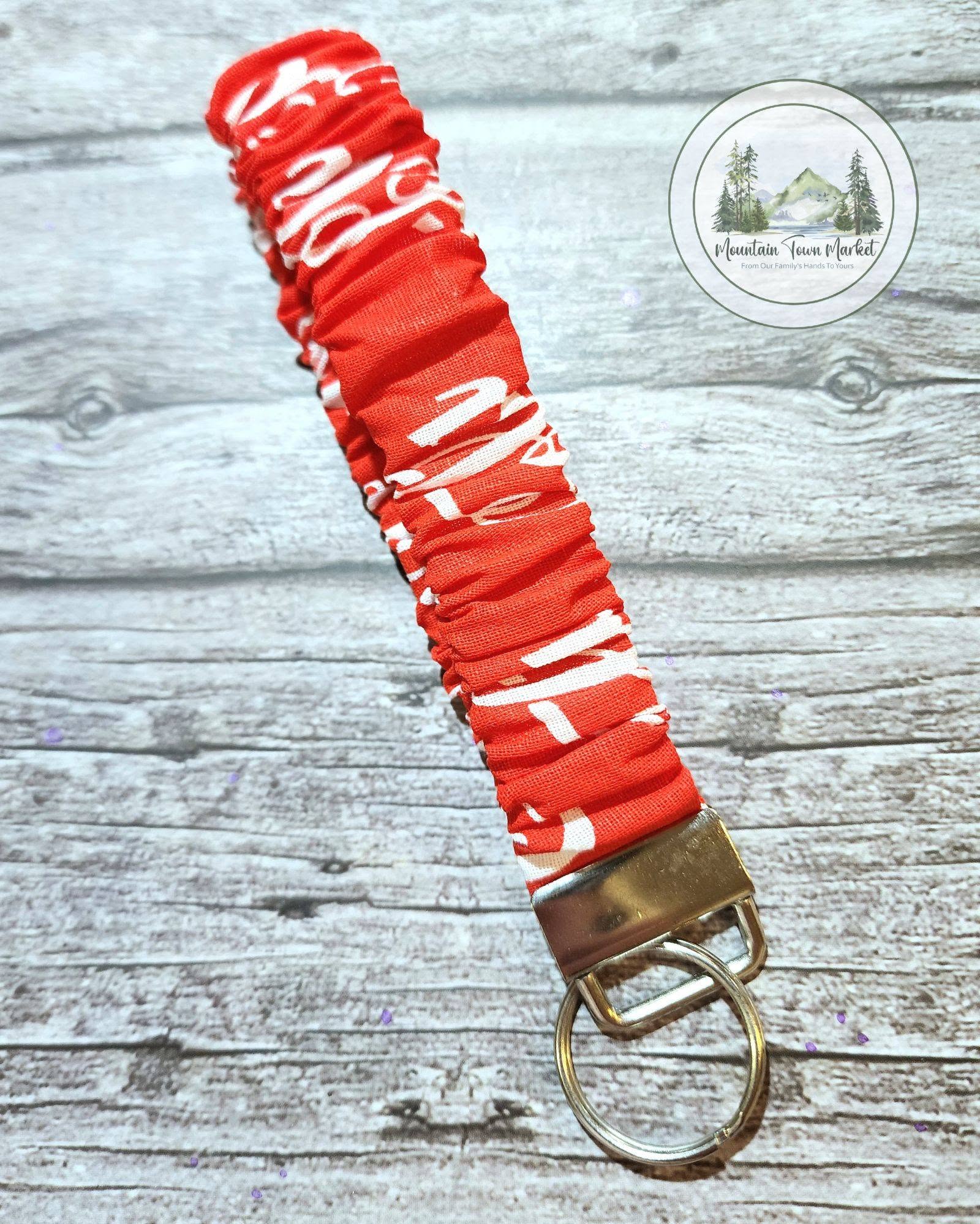 Coke Small Scrunch Keychain