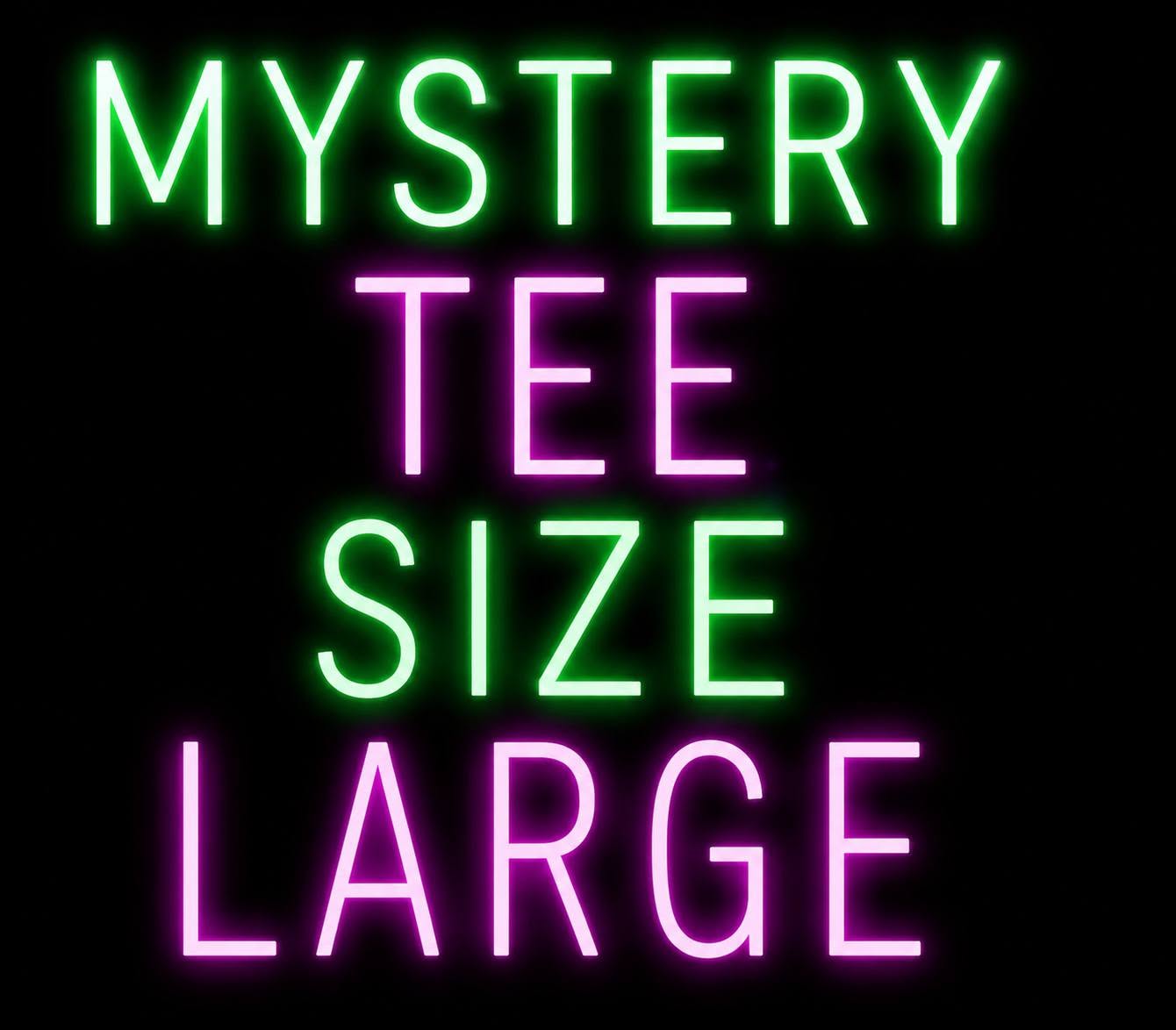 Mystery Tshirt - Size Large