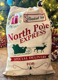 North Pole Customizable Santa Sack