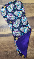 Baby Burp Cloth Sugar Skull